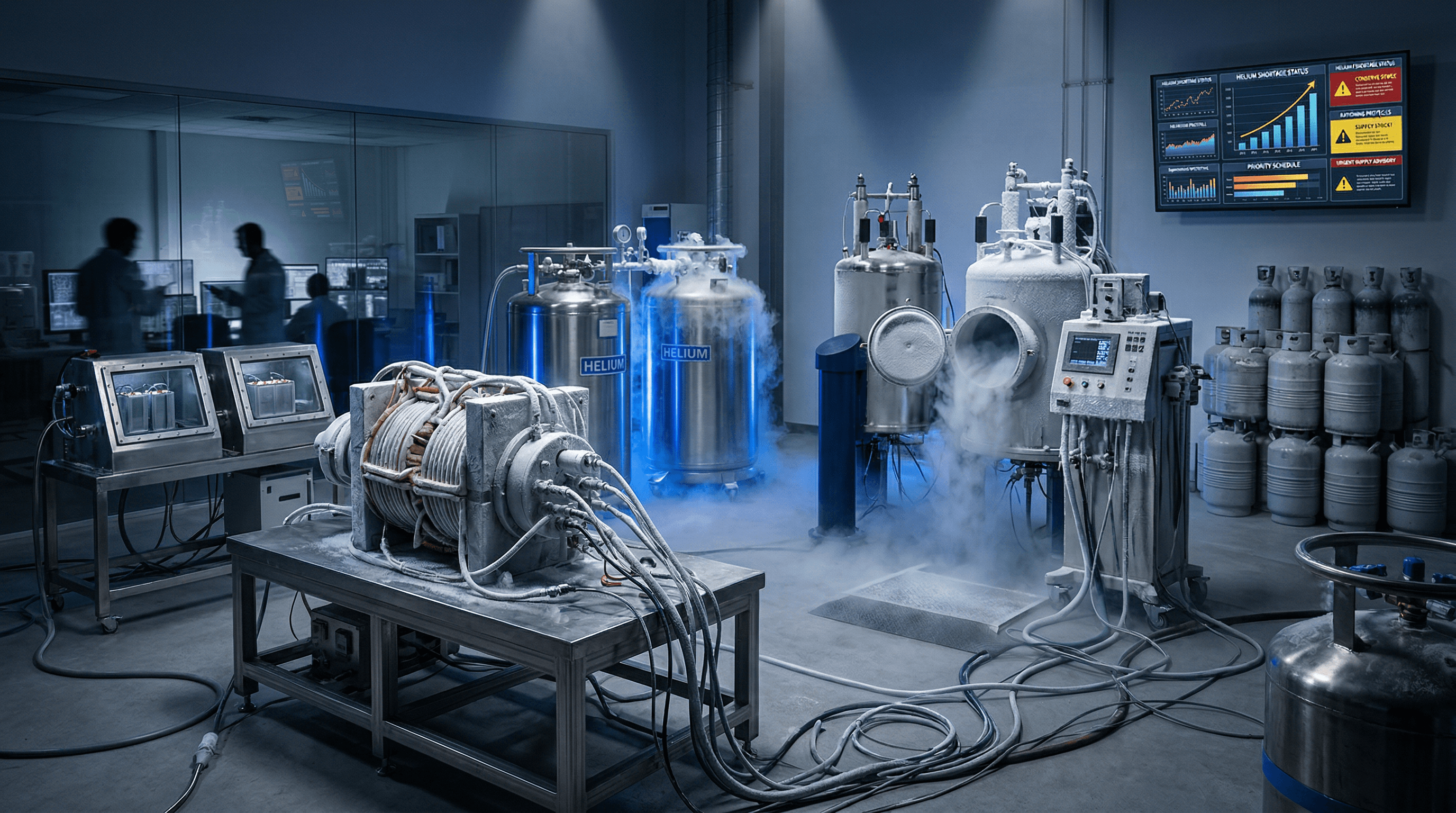 Helium Shortage Delays Argonne Cryogenic Battery Tests 25%