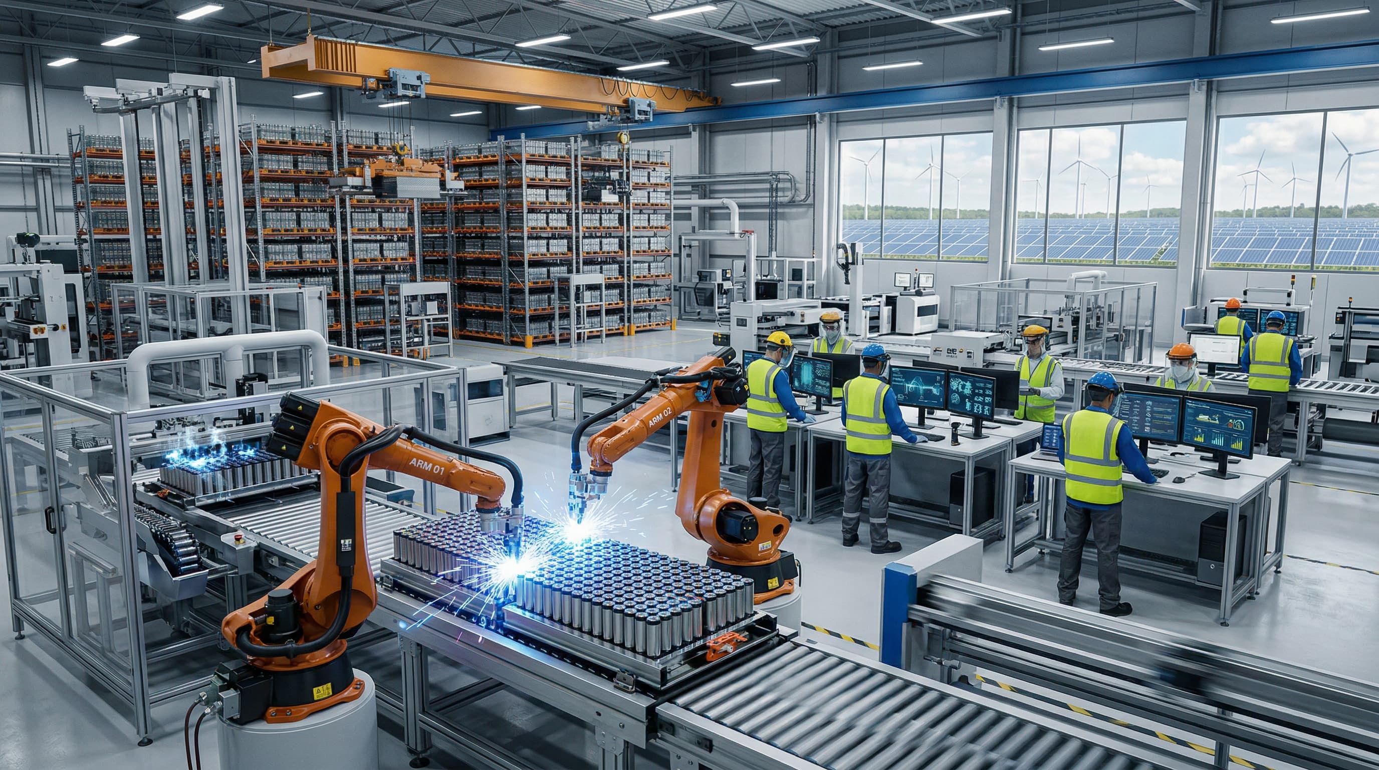 AI Automation Energy Storage Cuts 28% EV Jobs