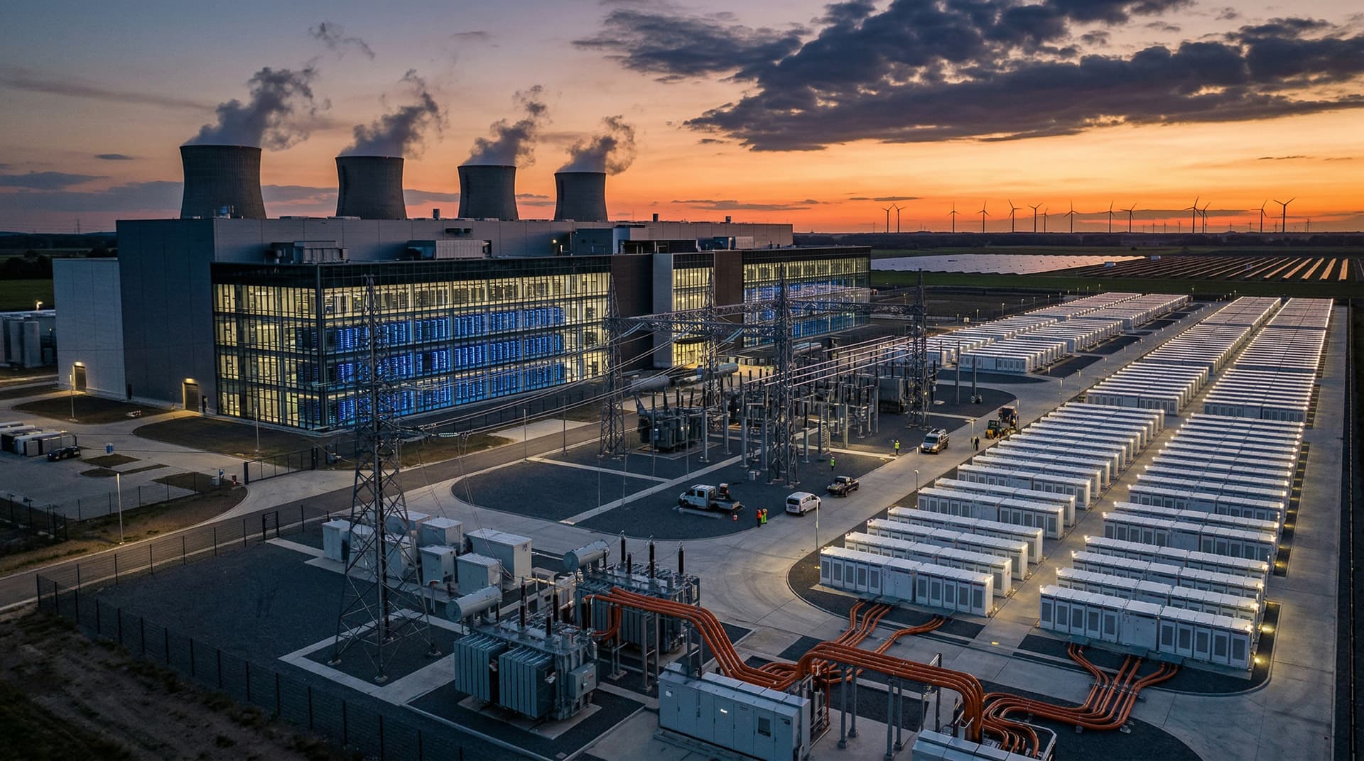 Battery Storage Adds 2.8 GW in Q1 Amid AI Data Center Boom