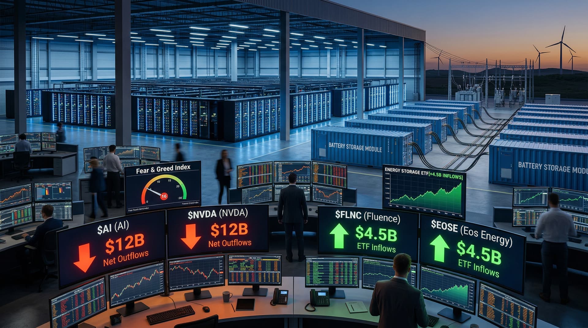 Great Rotation Drives $12B Shift to Energy Storage