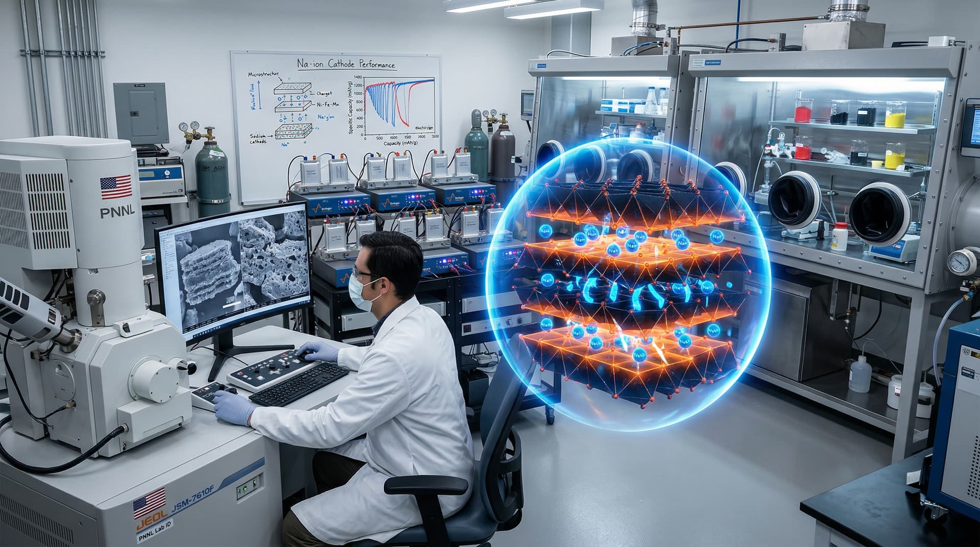 PNNL Breakthrough: Sodium-Ion Cathode Rivals Li-Ion Performance
