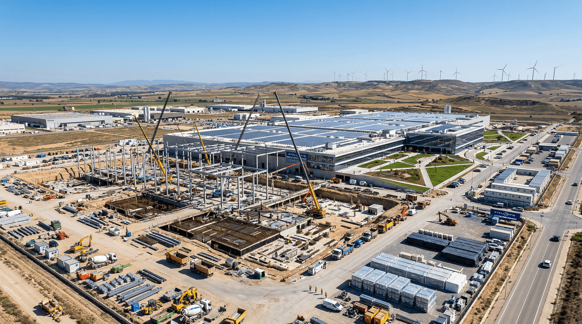 Stellantis and CATL Launch €4.1B LFP Gigafactory in Spain