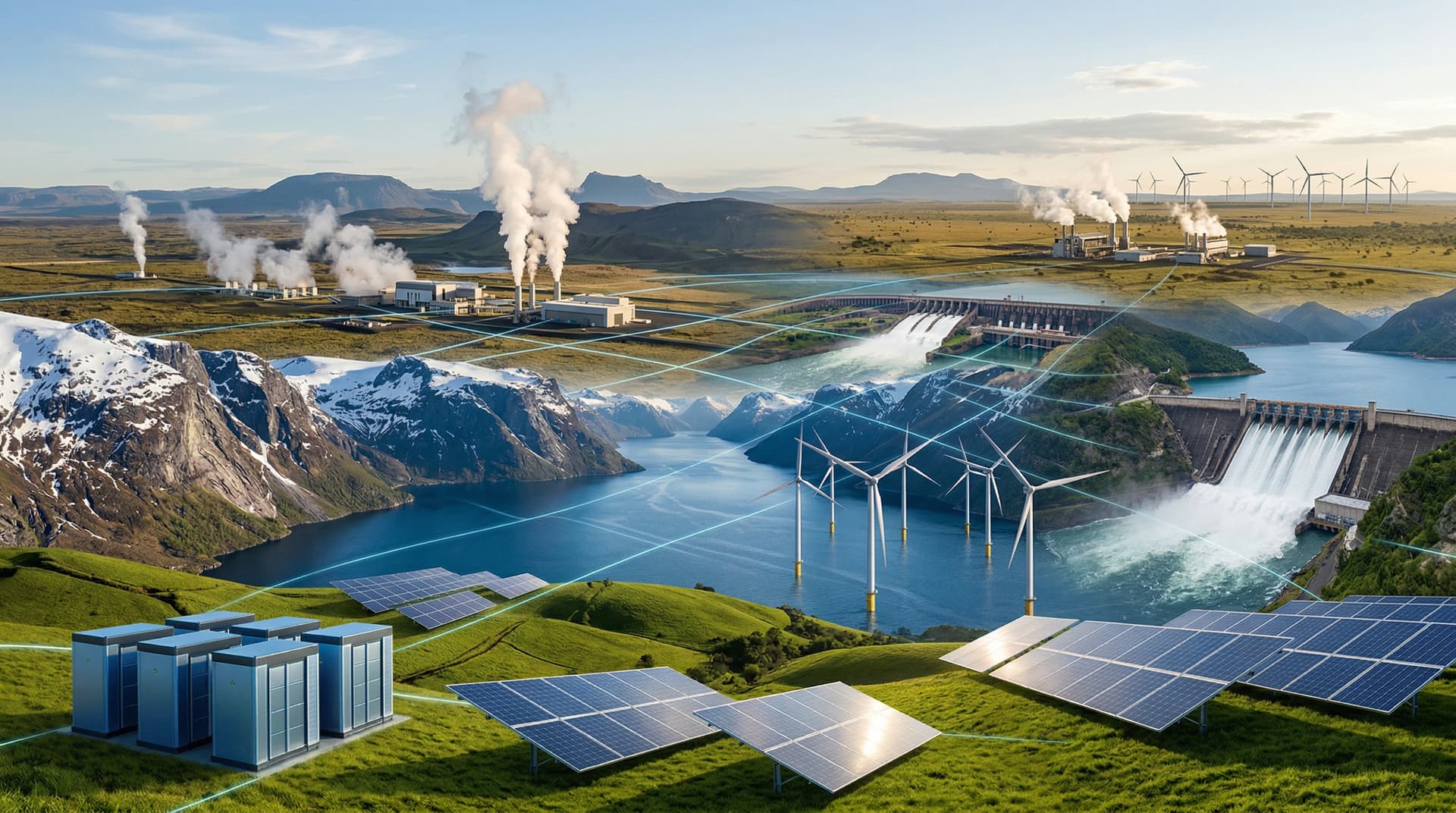 7 Countries Hit 99% Renewables, Drive $15B Grid Storage Boom