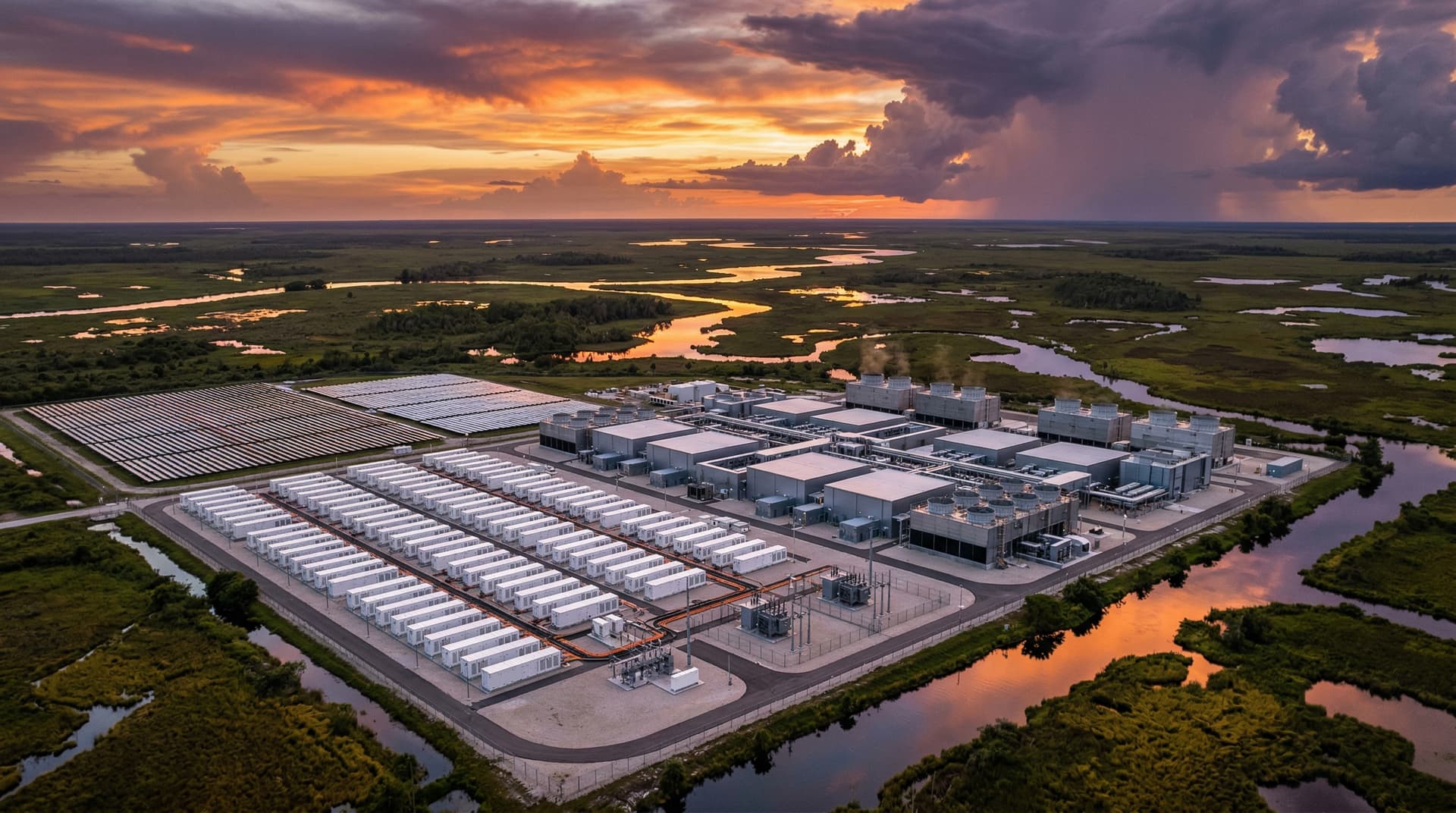 Florida Grid Storage Faces 5 GW AI Crunch as FPL, Duke Plan 3 GW Batteries