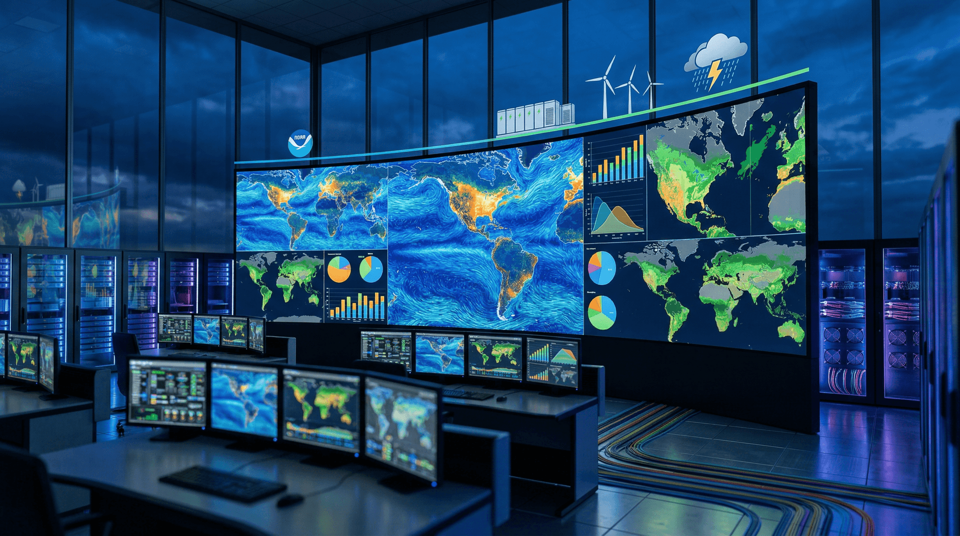 AI NOAA Dataset Boosts GFS Accuracy 28% for 30 GW Storage