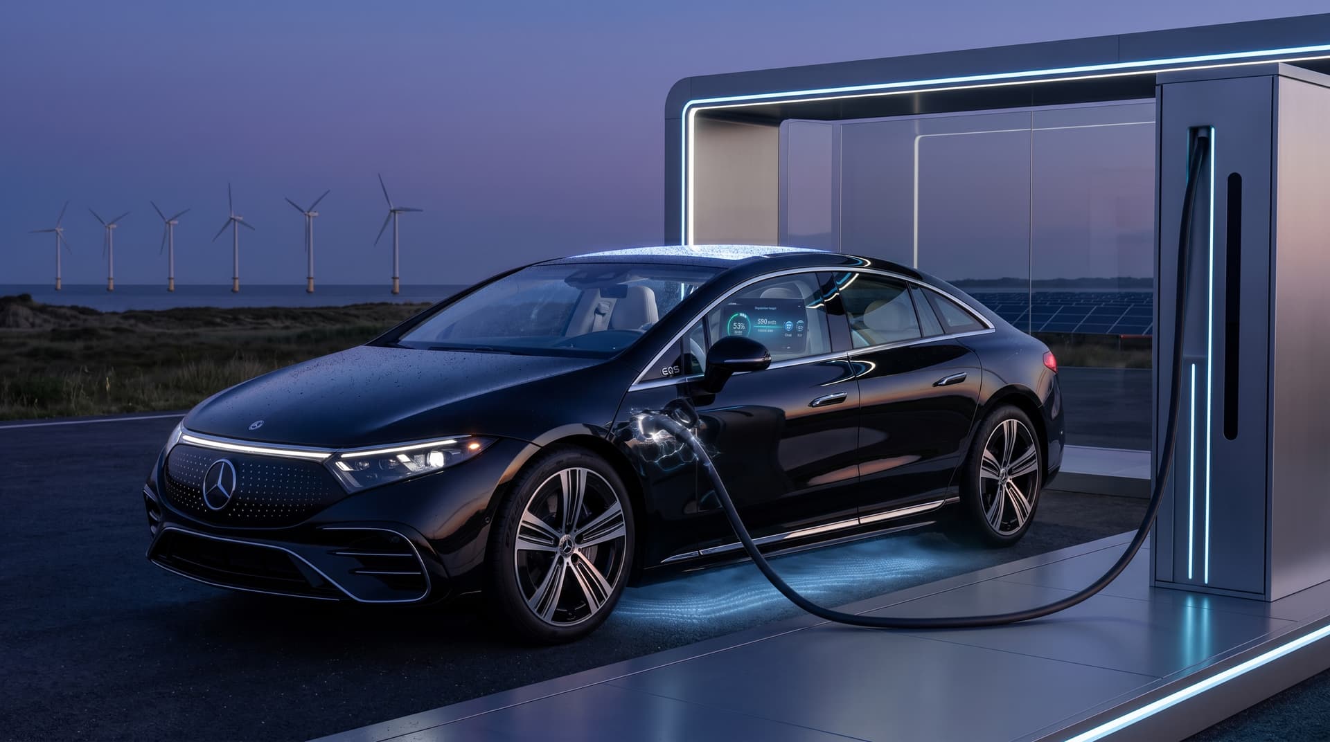 AI-Enhanced EV Batteries Boost 2027 EQS Range 15%, Enable V2G